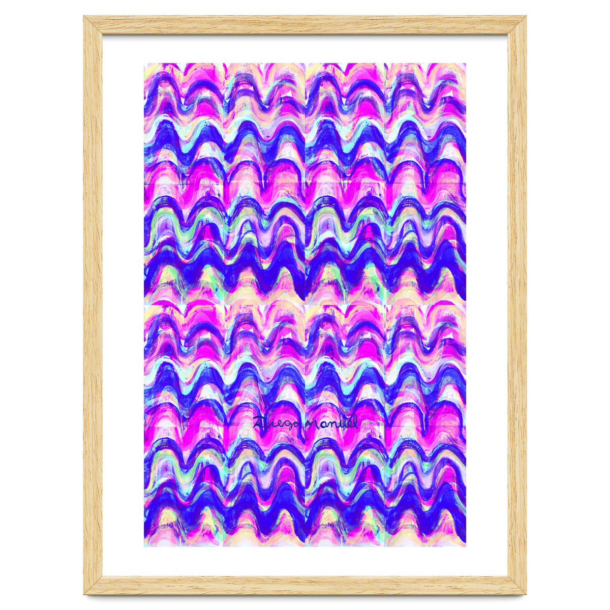 Pop abstract color full