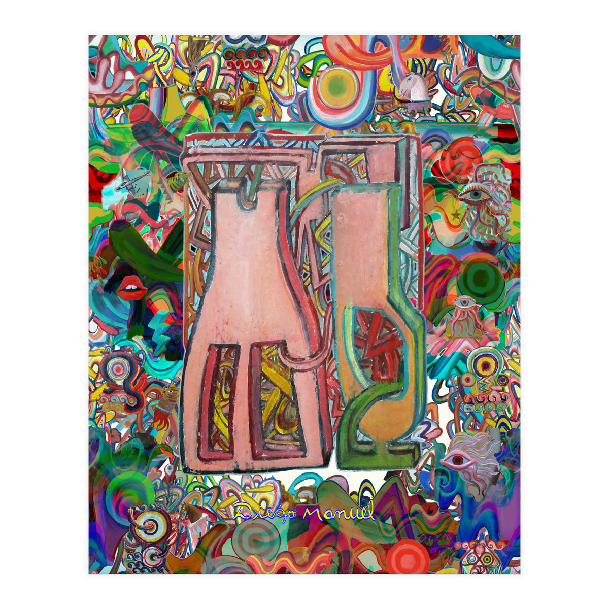 Graffitis 2021 Tapiz 8 (Print Only)