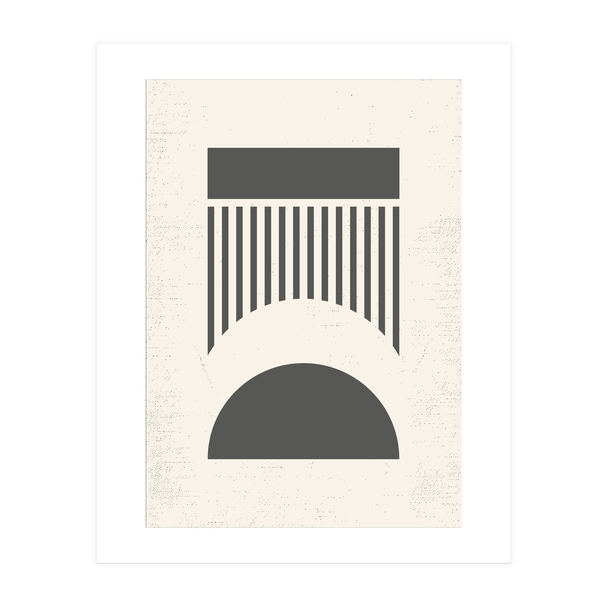 Mid Century Modern Geometry 01 (Print Only)