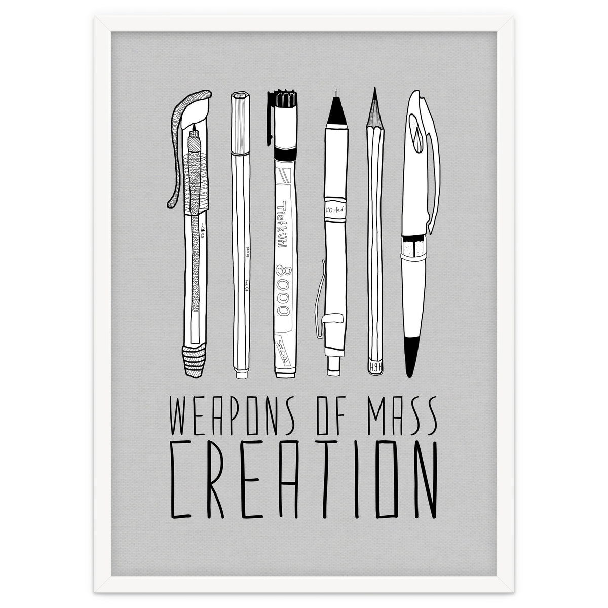 Weapons Of Mass Creation - Grey