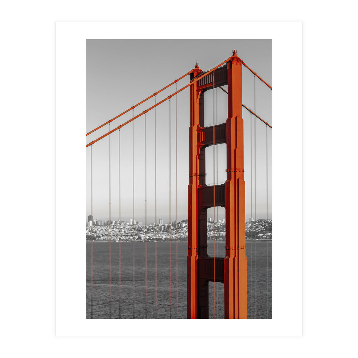 SAN FRANCISCO Golden Gate Bridge  (Print Only)