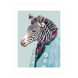 Zebra Blue (Print Only) thumbnail