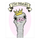 Fabulous Ostrich (Print Only) thumbnail