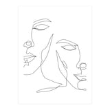 Male couple face (Print Only) thumbnail