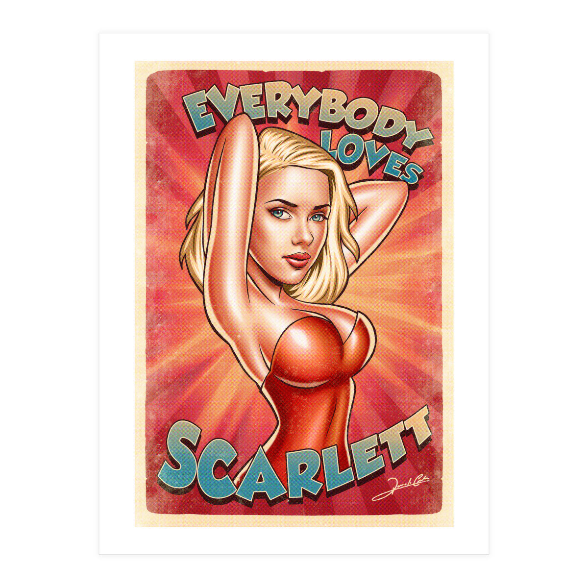 Everybody Loves Scarlett (Print Only)