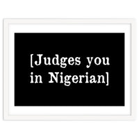 Judges You In Nigerian