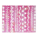 Abstract boho tribal pattern in pink (Print Only) thumbnail