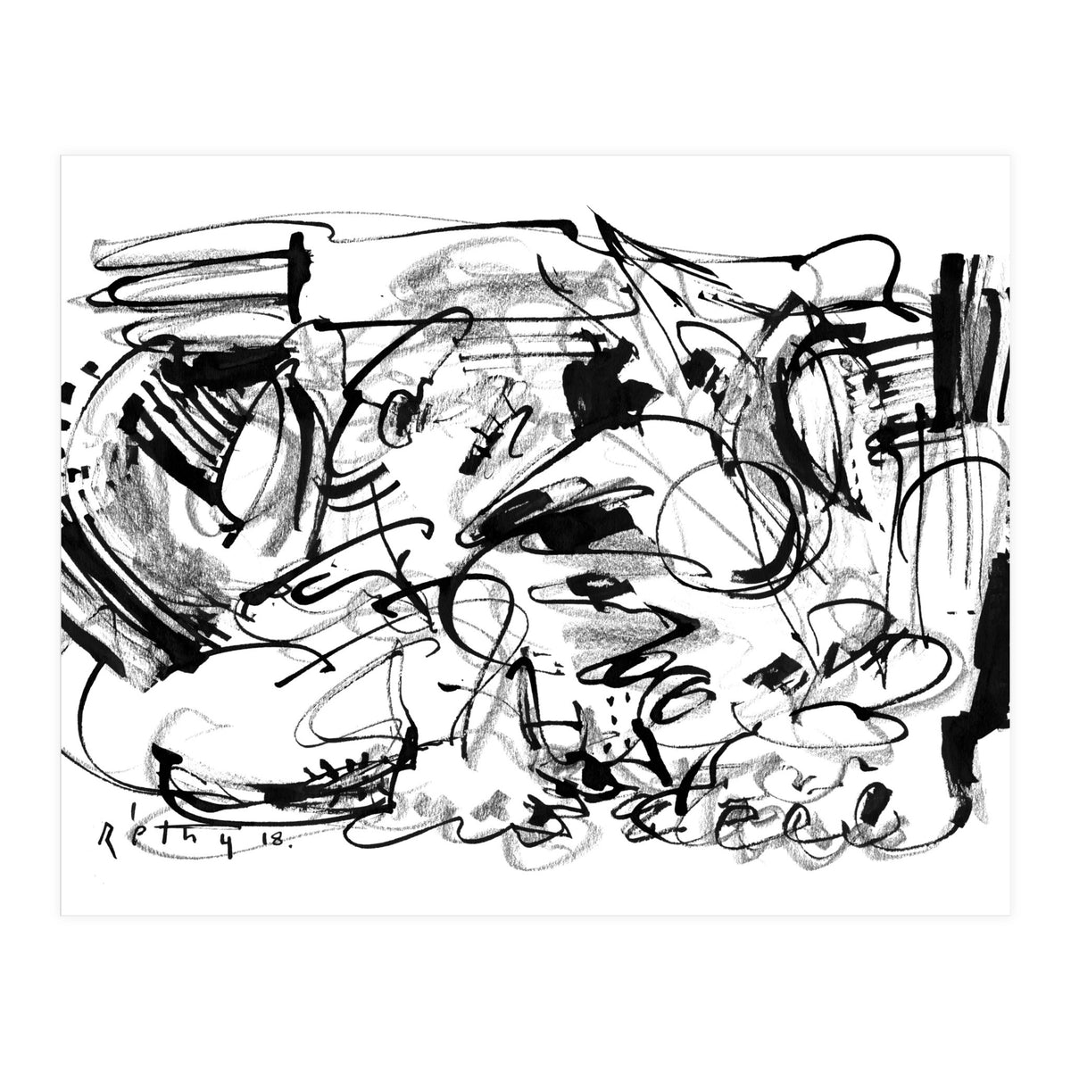 Division - b&w (Print Only)