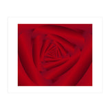 Rose Flower Swirl Art (Print Only) thumbnail