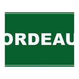 Let`s go to Bordeaux, France! Green road sign (Print Only) thumbnail