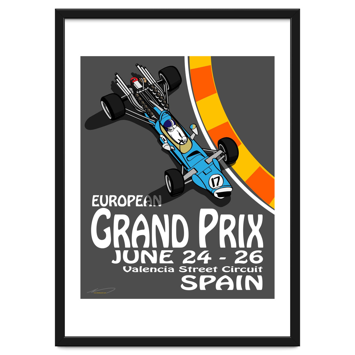 European Grand Prix poster