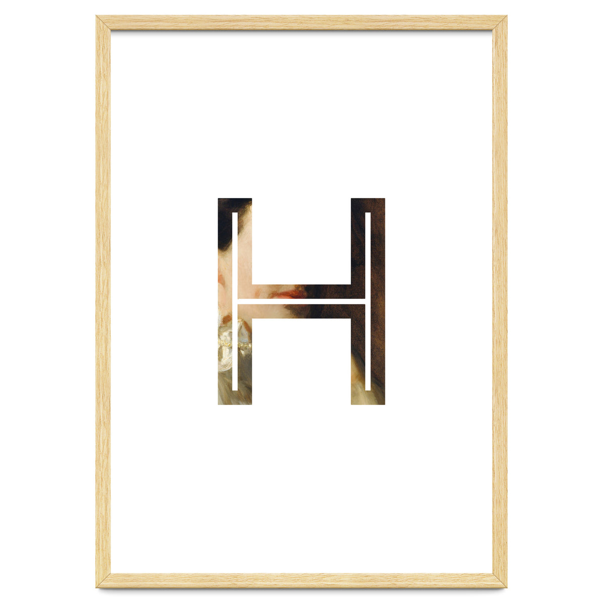 Letter H - (Impress)