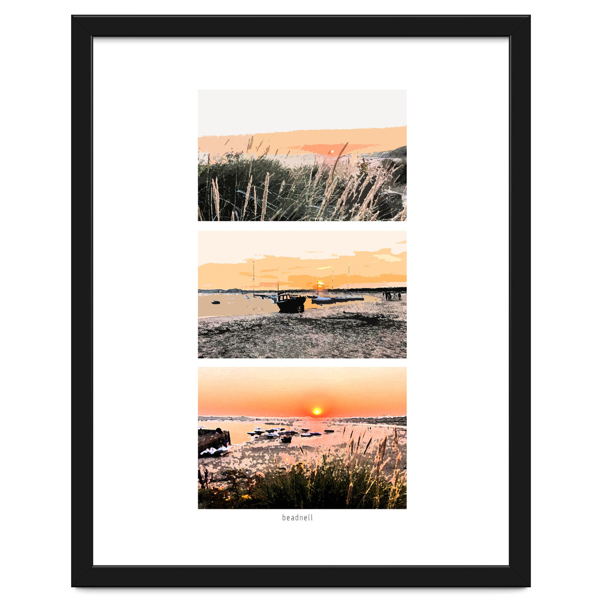 Beadnell, North East Coast in Paints