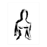 Abstract Monochrome Female Figure (Print Only) thumbnail