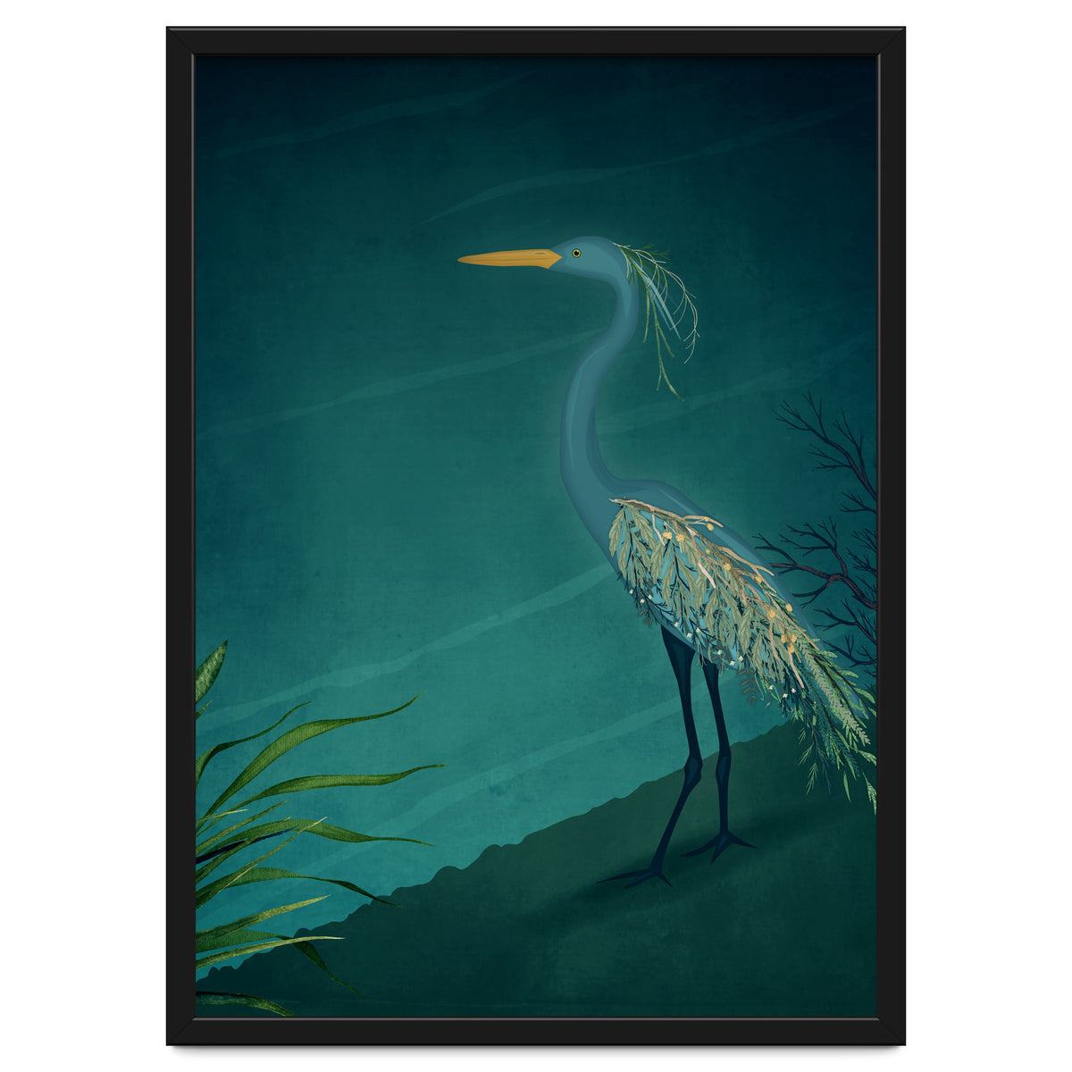 Camouflage:  The Crane