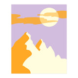 Pastel Minimal Landscape (Print Only) thumbnail