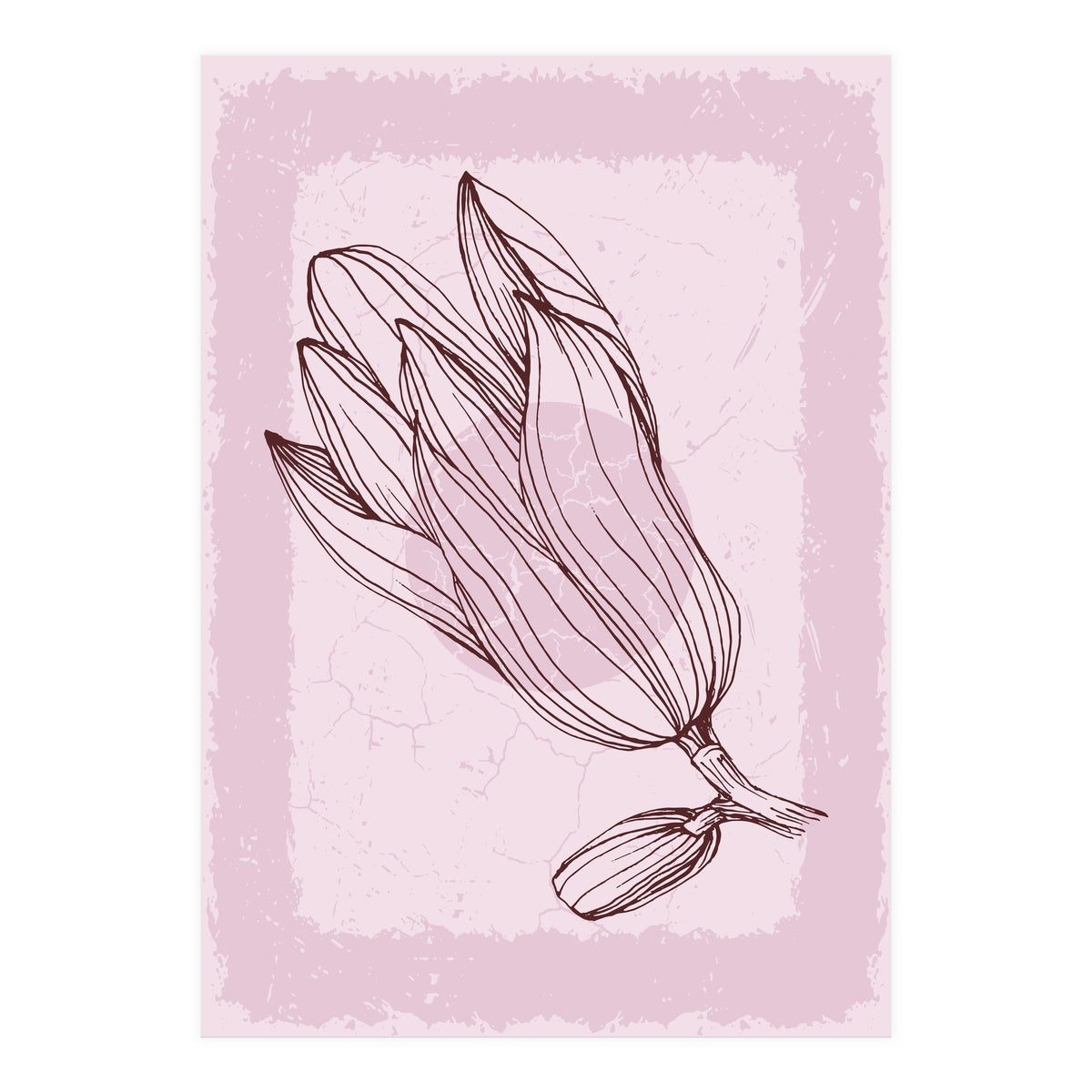 Magnolia - Minimalist Garden Leaves (Print Only)