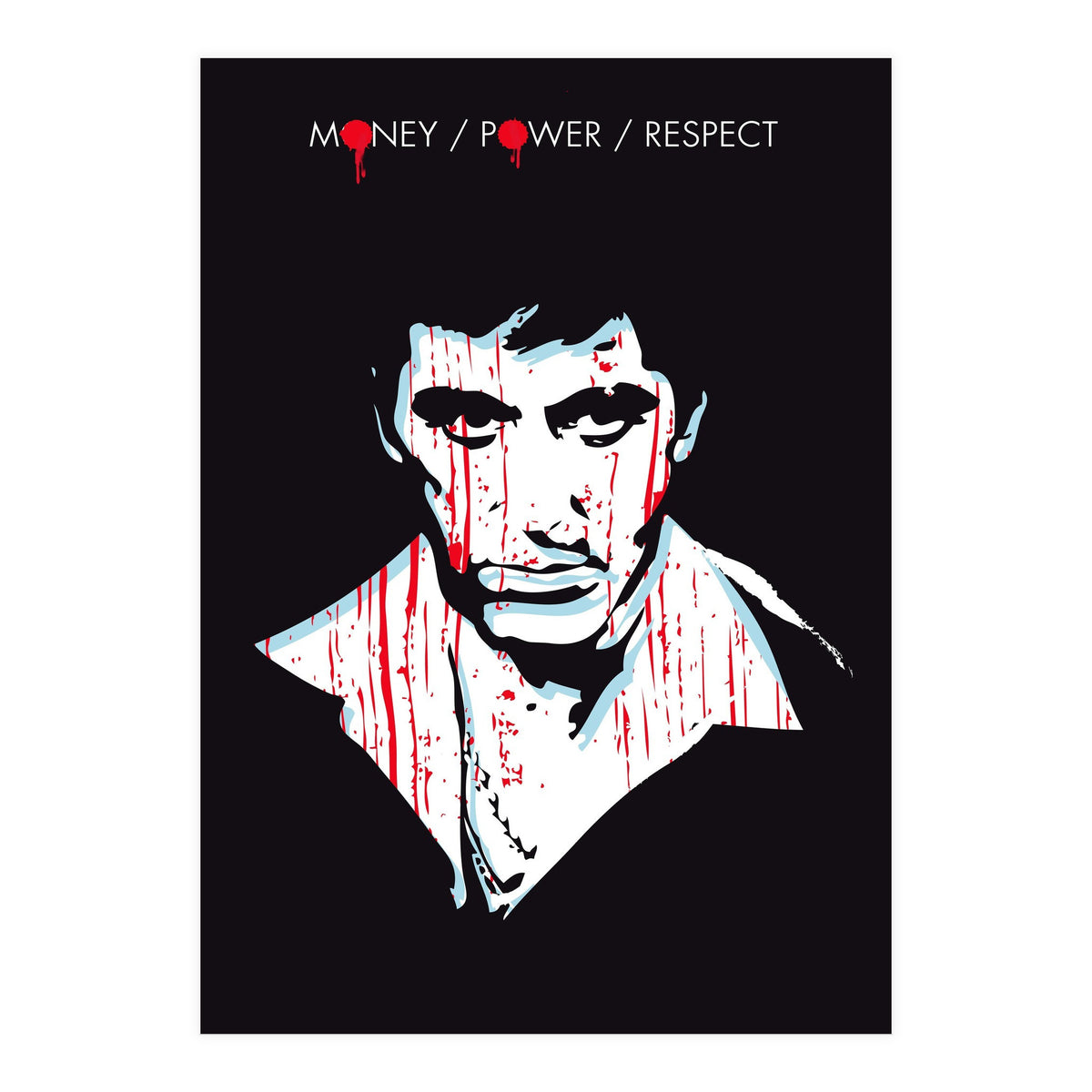 Tony Montana Scarface movie poster (Print Only)