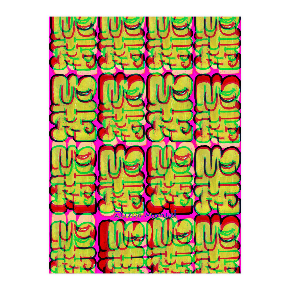 Graffitis 2021 Tapiz 115 (Print Only)