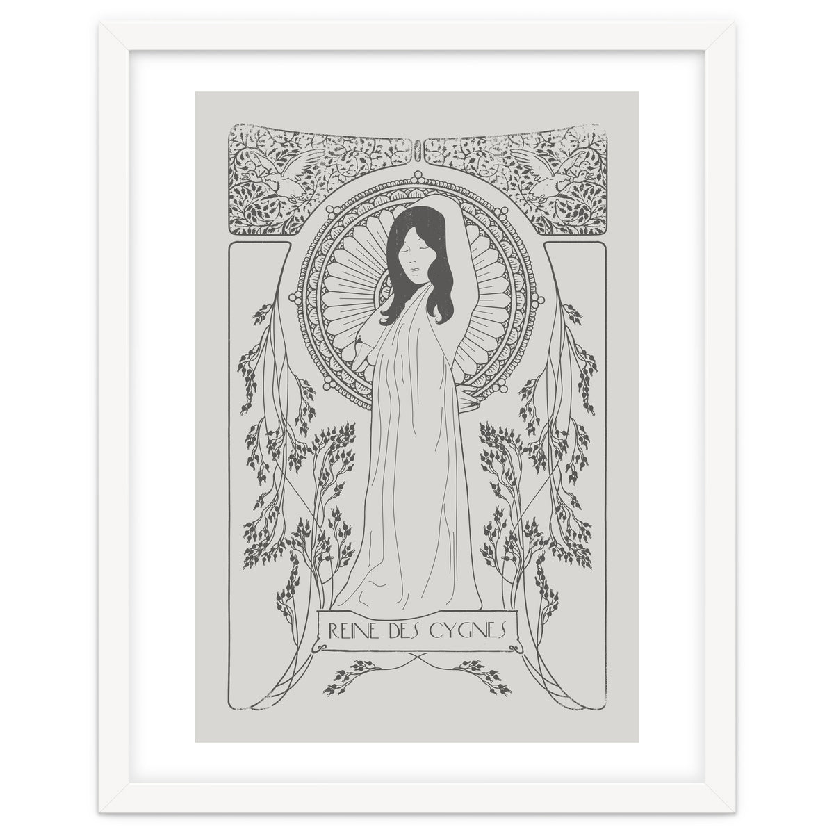 Reine Des Cygnes Grey