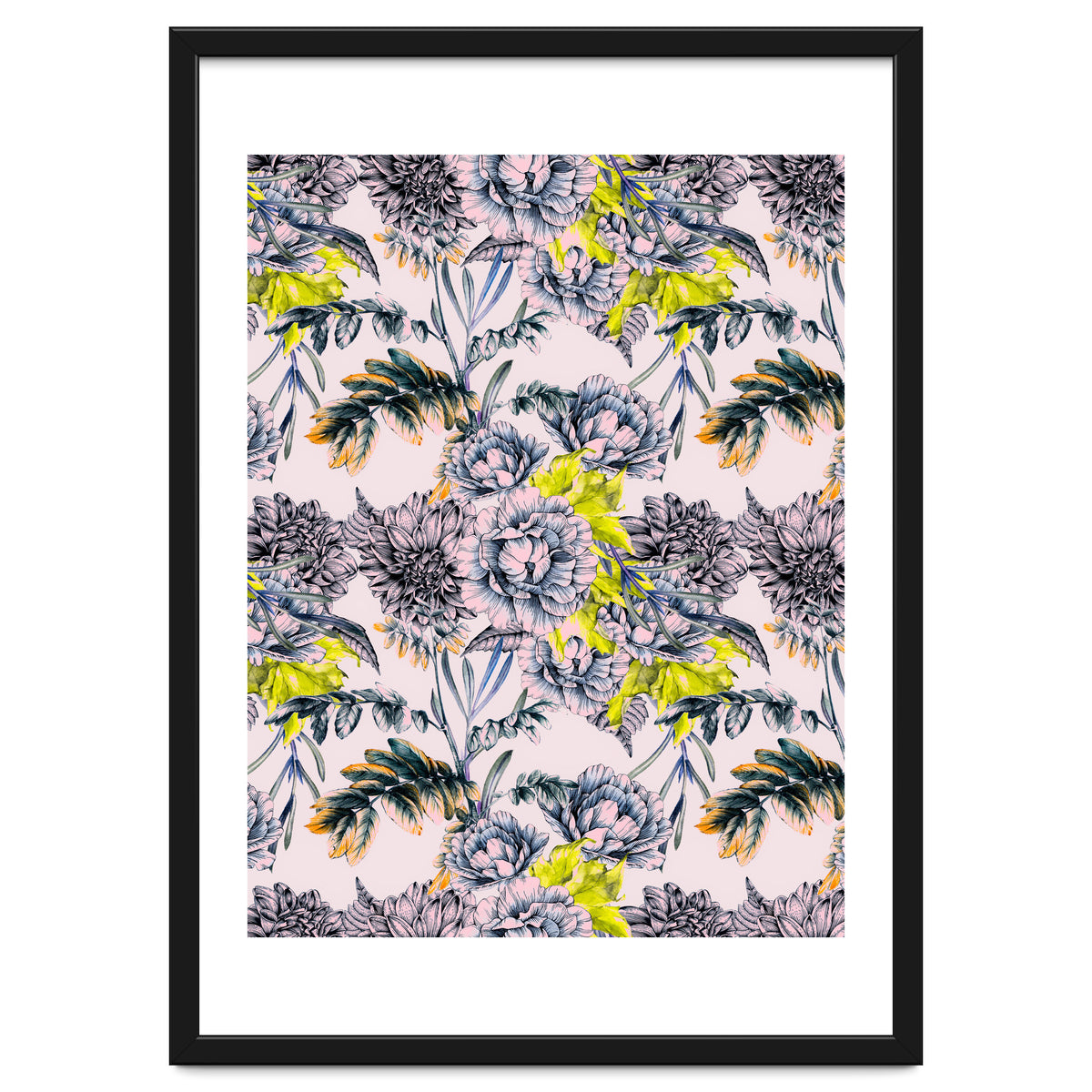 Flowering blooming in pink