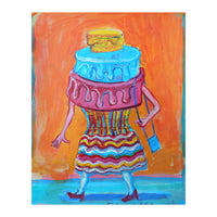 Mujer Pastel (Print Only)