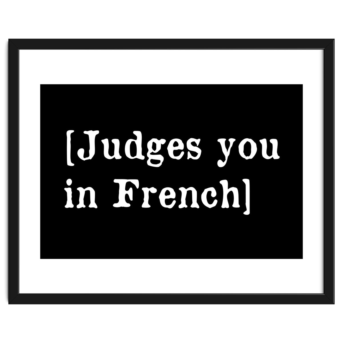 Judges You In French