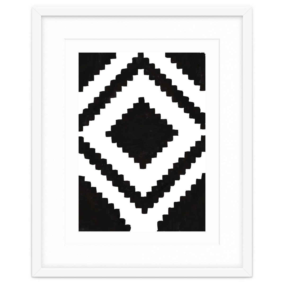 Patterns Aztec Black