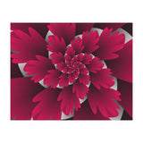 3D Pink Leaf Blooms (Print Only) thumbnail