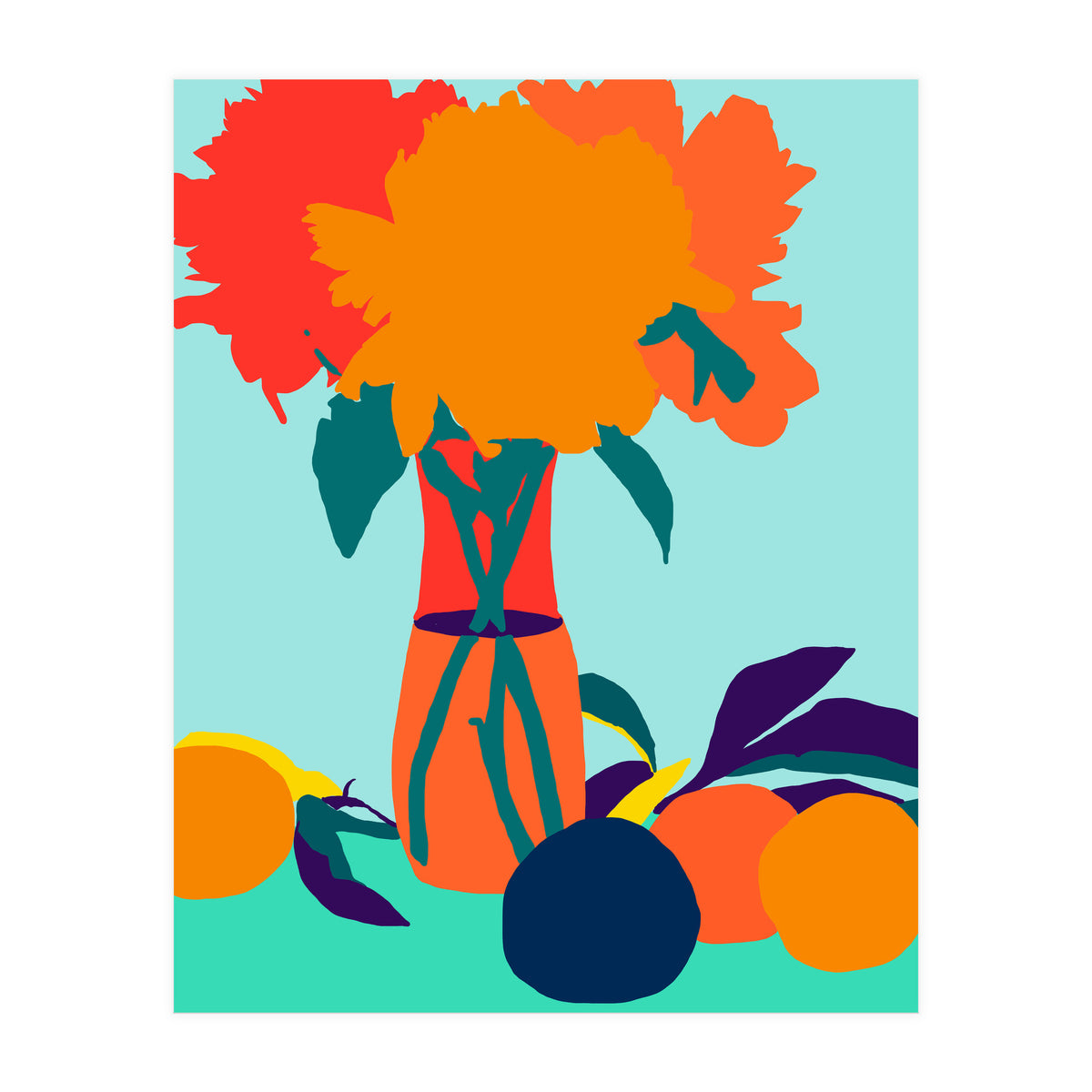 The Greed For Fruit Misses The Flower (Print Only)