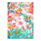 Painted Joy | Abstract Botanical Floral Nature Painting | Spring Meadow Garden (Print Only) thumbnail