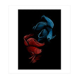 bettas fight (Print Only) thumbnail