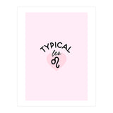 Typical Leo Horoscope Print (Print Only) thumbnail