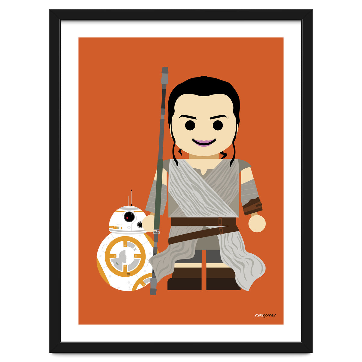 BB8 and Rey Toy