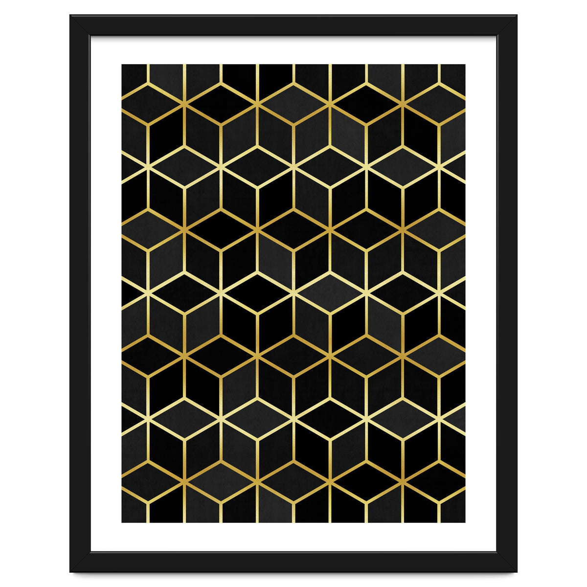 Colorful and golden pattern IV