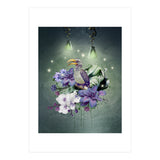 Floral Magic Hornbill  (Print Only) thumbnail
