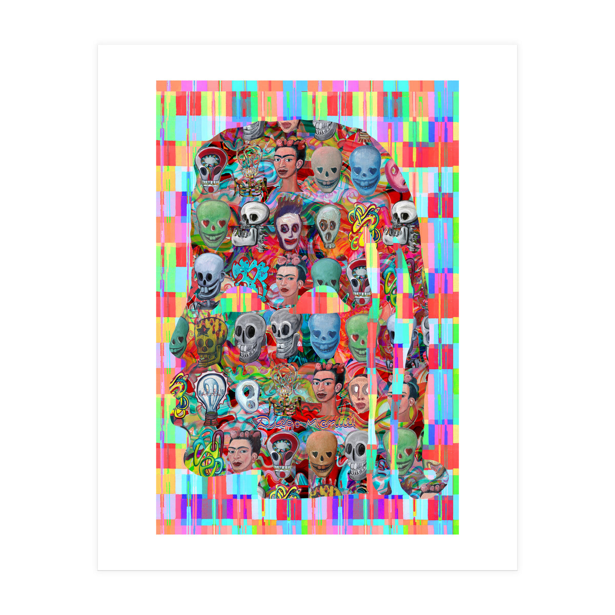 Abstracto Pop Nuevo B Nuevo 2 (Print Only)