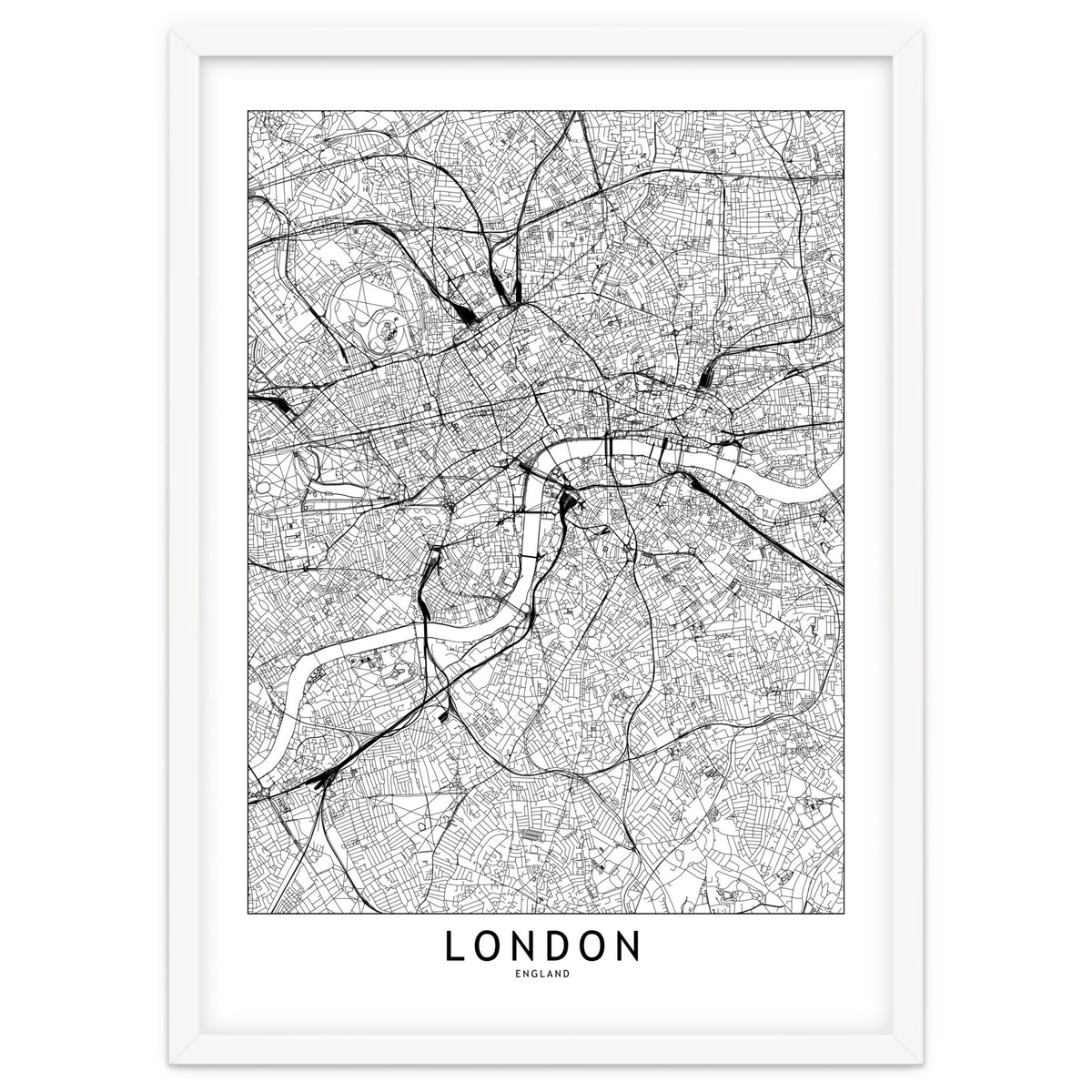 London White Map