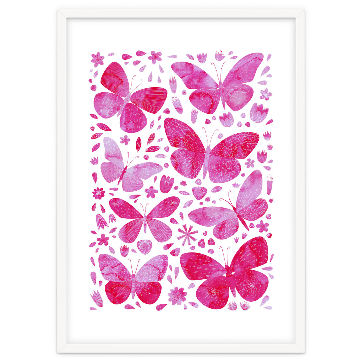 Pink Butterflies