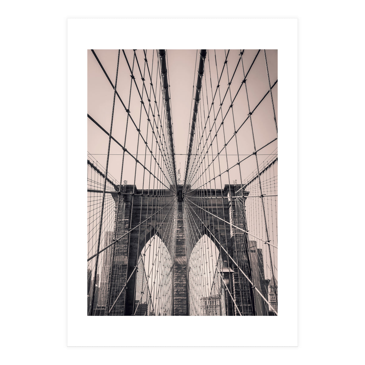 Brooklyn In Pink (Print Only)