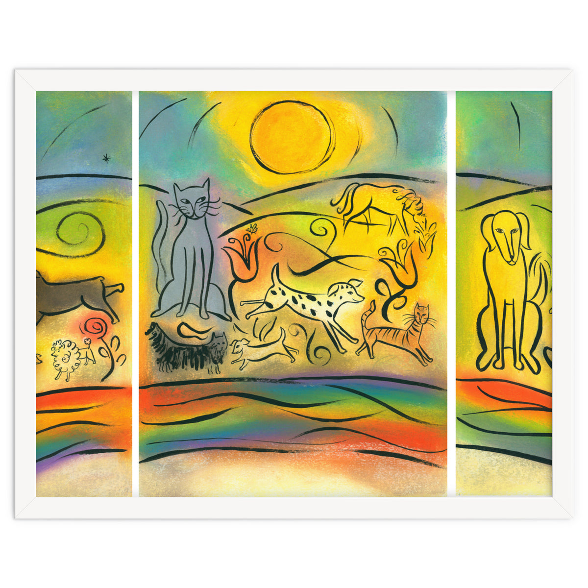 Rainbow Bridge Print