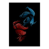 bettas fight (Print Only) thumbnail