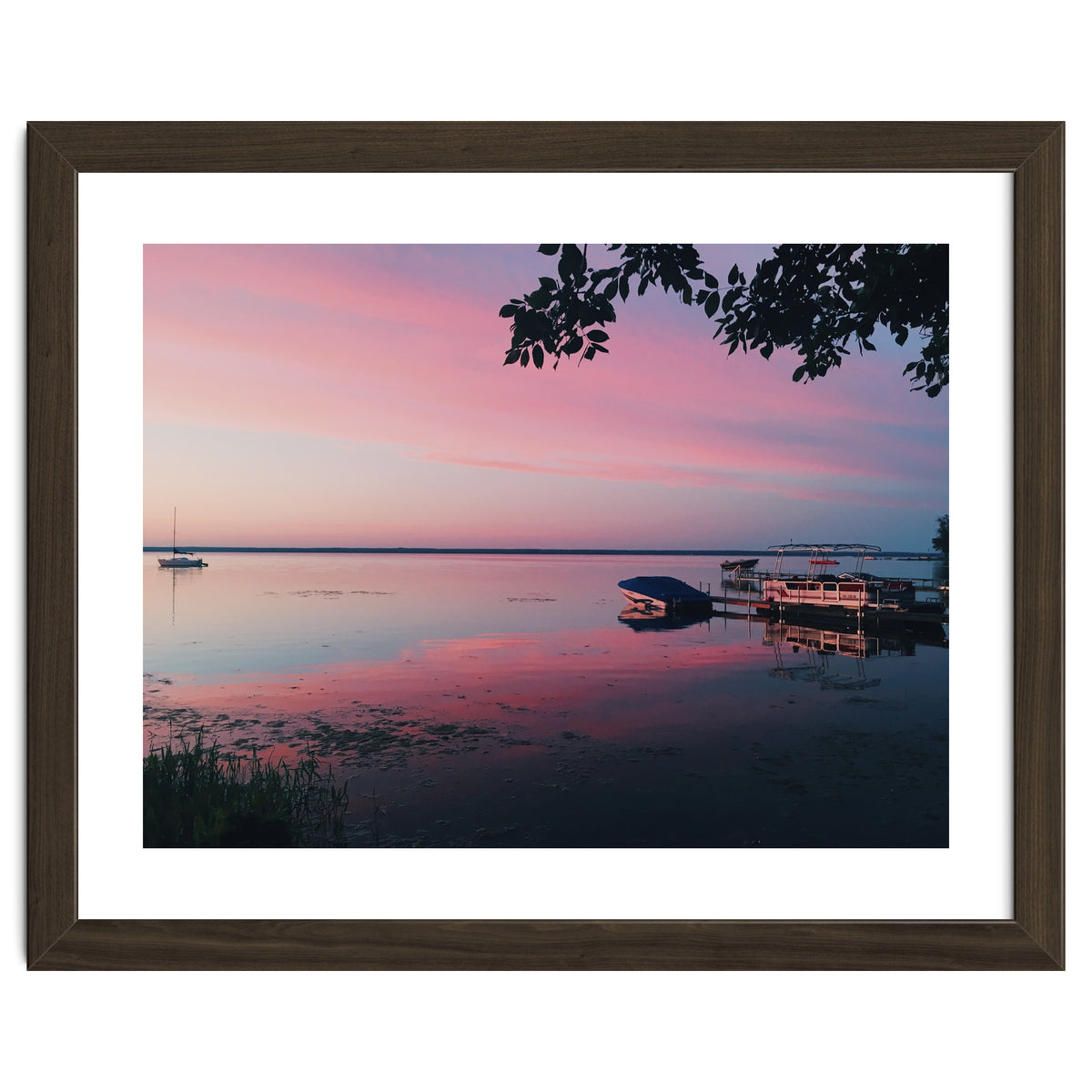 Magic hour on the lake