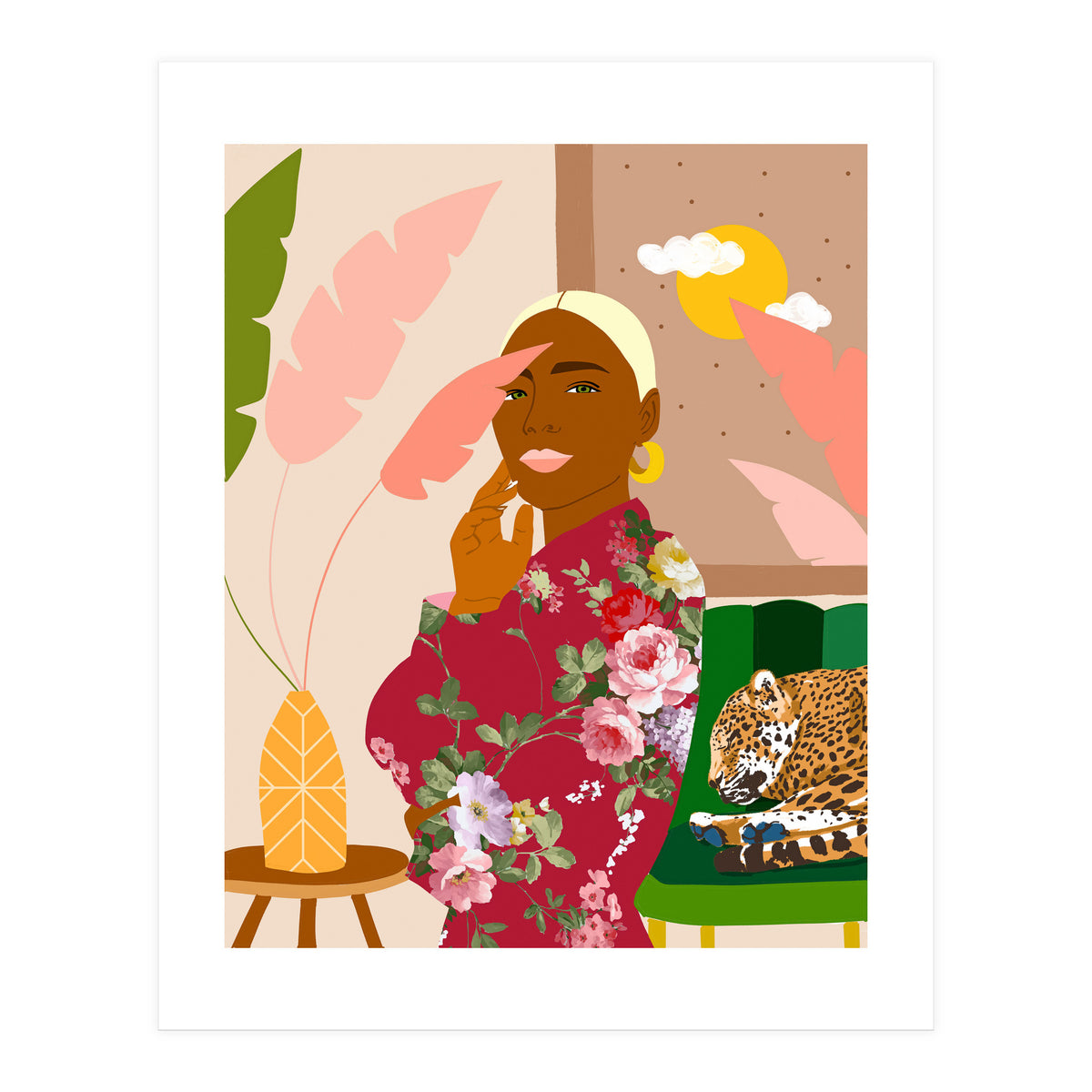 There's Peaceful. There's Wild. I'm Both At The Same Time (Print Only)