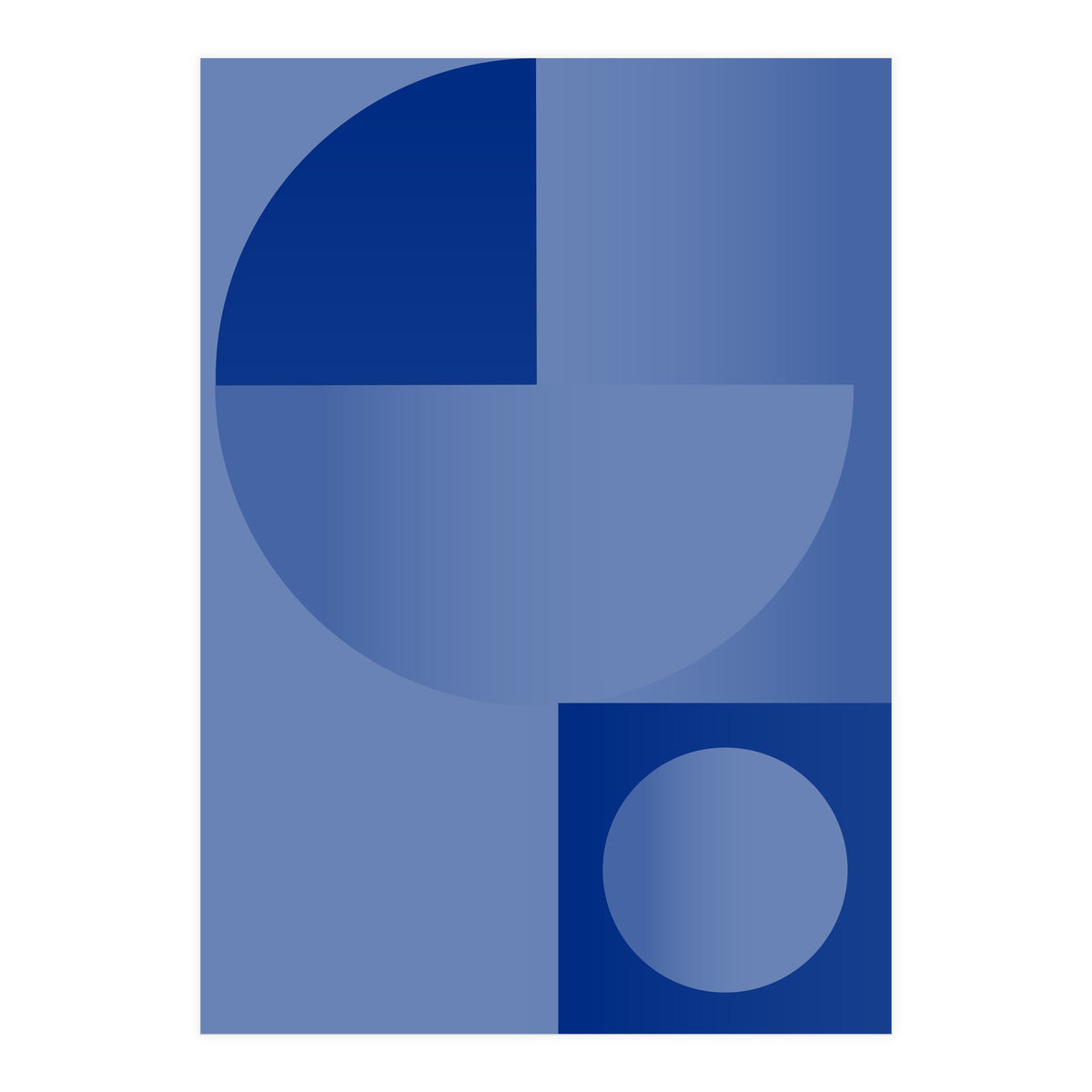 Outside the island | abstract modern (Print Only)