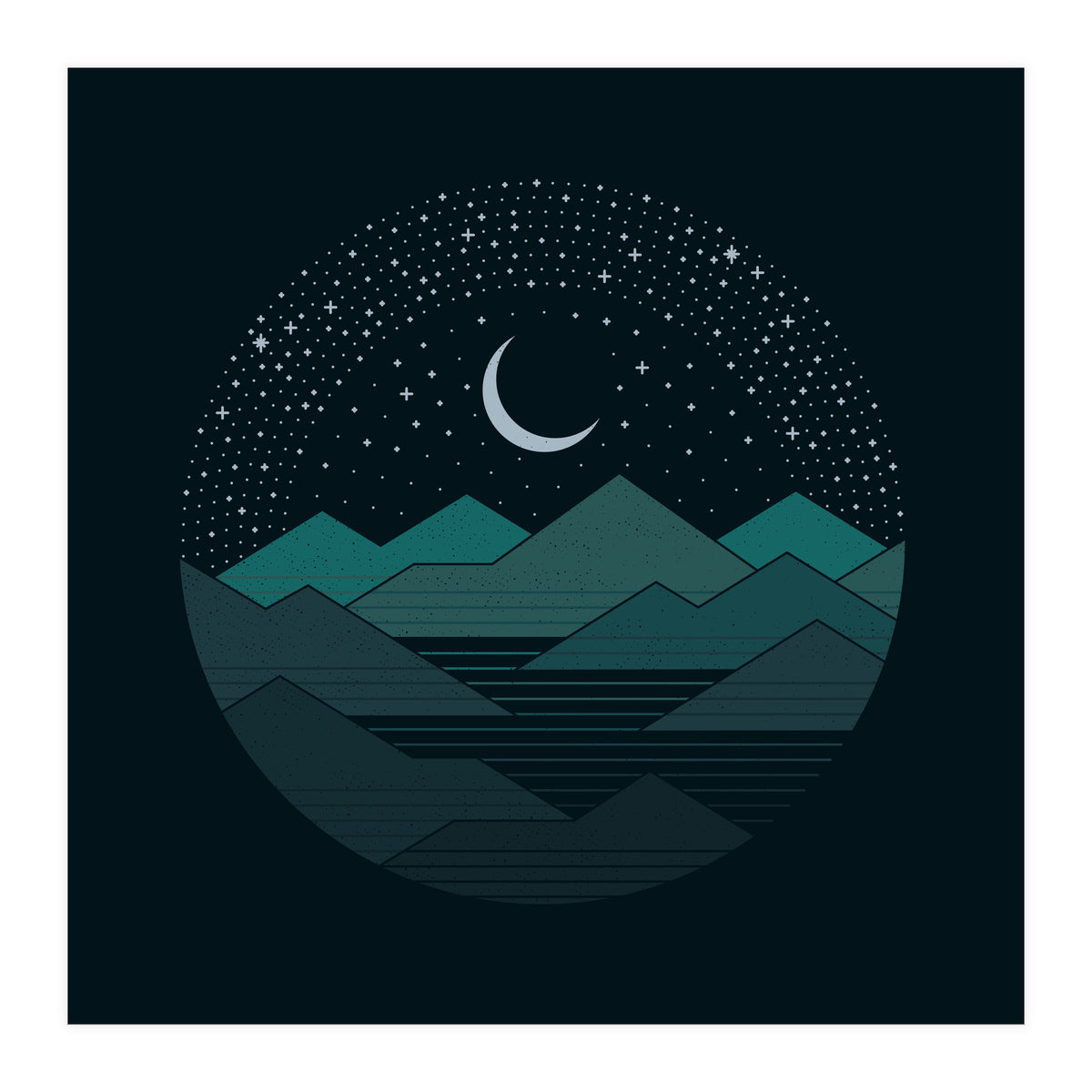 Between The Mountains And The Stars (Print Only)