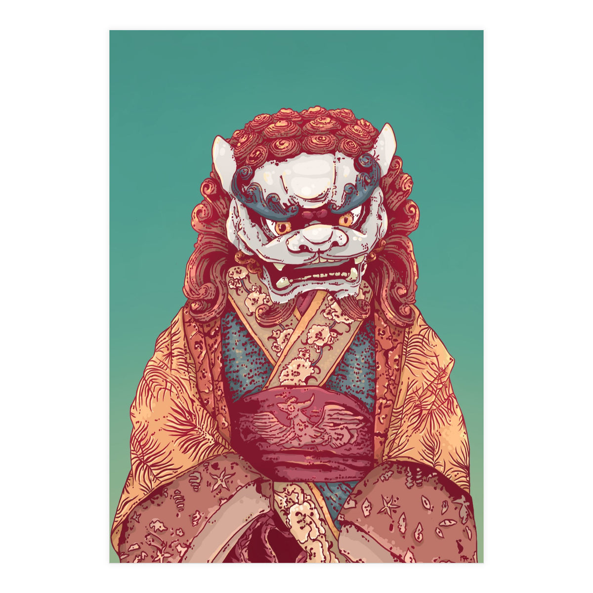 Imperial Guardian Lady (Print Only)