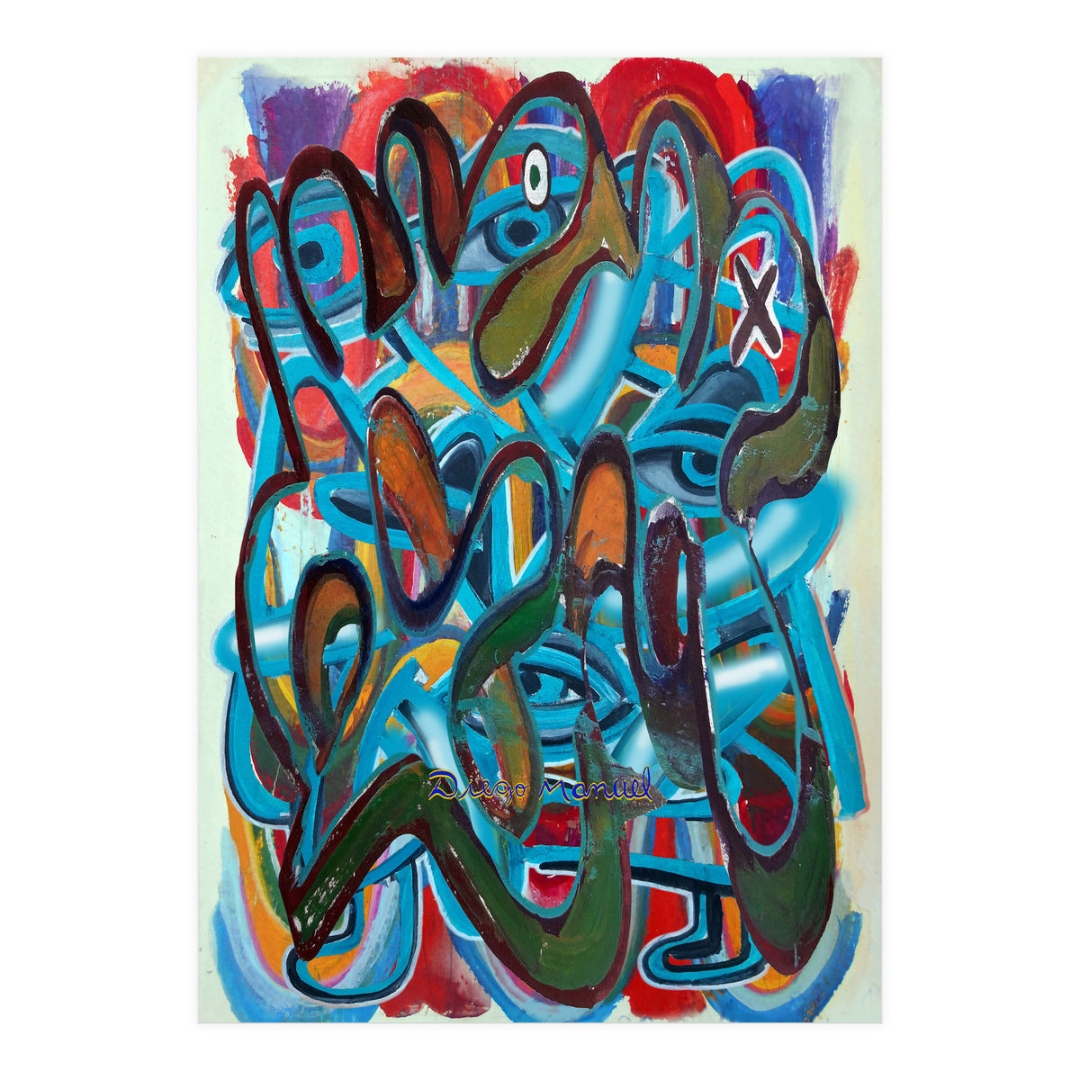 Graffiti Digital 2022 767 (Print Only)