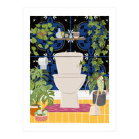 Loo in Boho Room (Print Only)