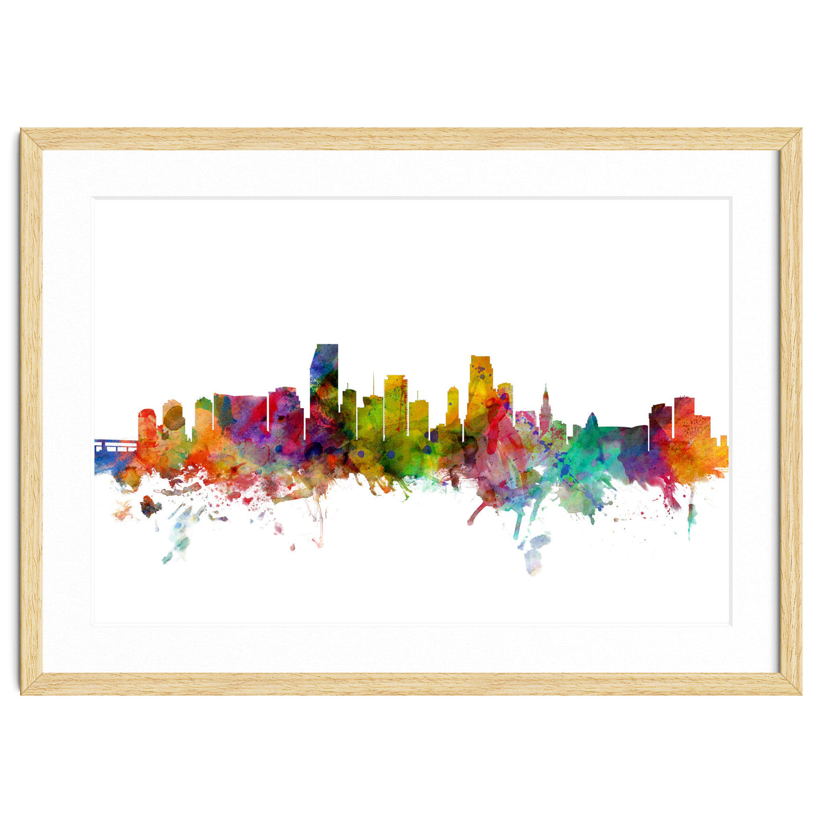 Miami Florida Skyline